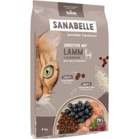 Sanabelle Trockenfutter Katze, Adult, Sensitive mit Lamm 8 kg Sanabelle Trockenfutter Katze, Adult, Sensitive mit Lamm 8 kg von Sanabelle