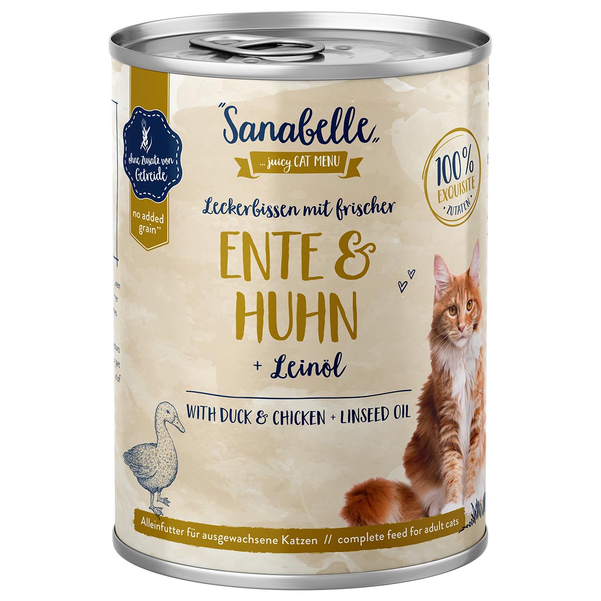 Sanabelle mit Ente & Huhn 6x400g von Sanabelle