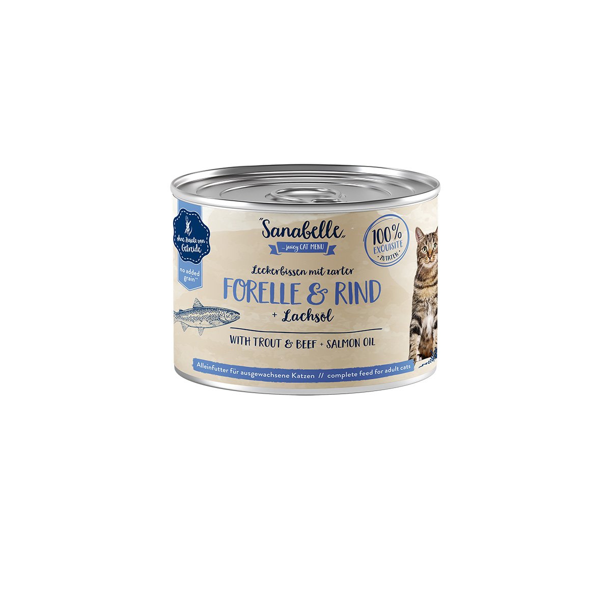 Sanabelle mit Forelle & Rind 12x195g von Sanabelle