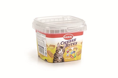 SANAL® Katzensnack Cheese Bites 1 x 75g #0796979 von Sanal