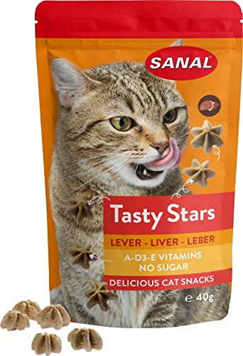 Sanal Tasty Stars Katzenleber 40 Gramm von Sanal