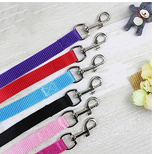 1 Stück 120 cm X 1,5 cm Welpen Hundeleine Nylon Pet Strap Seil Kleine Hunde Leinen Gürtel (blau) von Sanfly