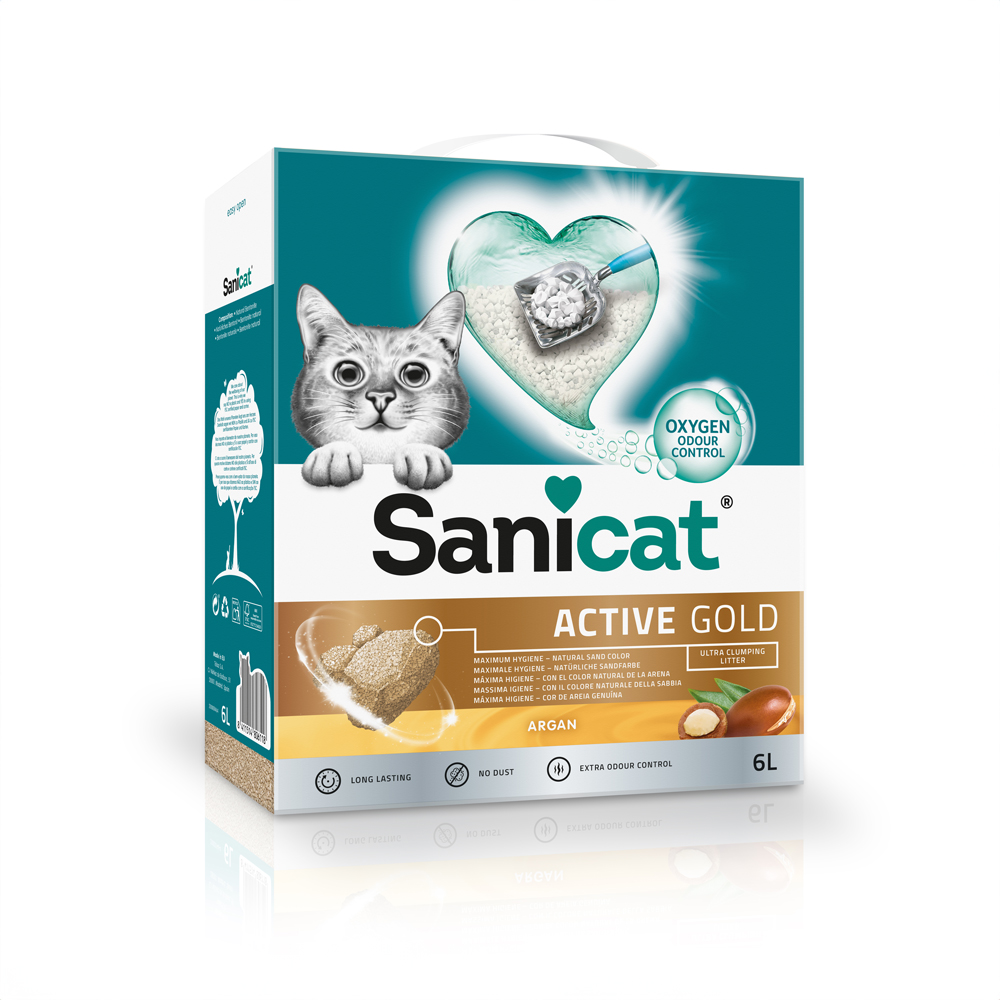 Sanicat Active Gold - Sparpaket 2 x 6 l von Sanicat