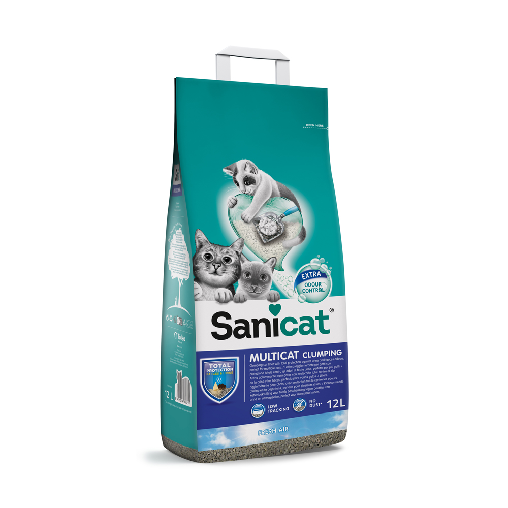 Sanicat Clumping Multicat - 12 L von Sanicat