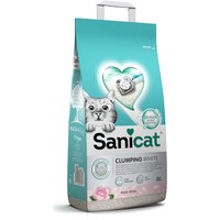 Sanicat Clumping White Rose Katzenstreu - 2 x 8 l von Sanicat