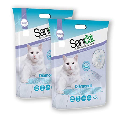 Sanicat Diamonds LETTIERA Kristalle 7,5 LT - Angebot 2 Säcke von Sanicat