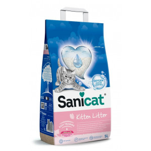 Sanicat Kitten Katzenstreu 2 x 5 liter von Sanicat