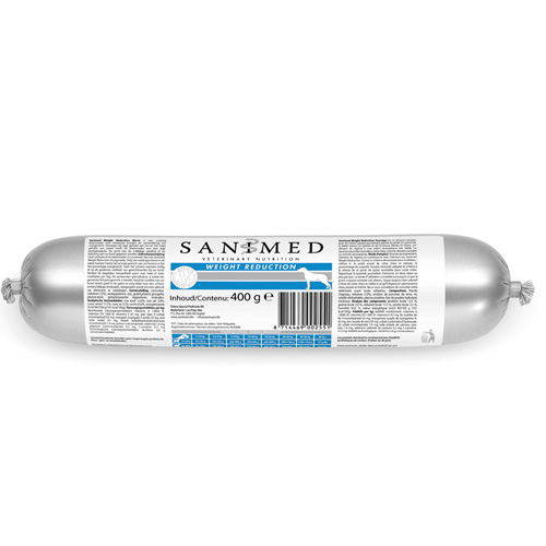 SANIMED Weight Reduction Hundefutter - Wurst - 5 x 400 g von Sanimed