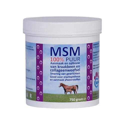 Sanobest MSM 100% Puur - Pferd - 750 g von Sanobest