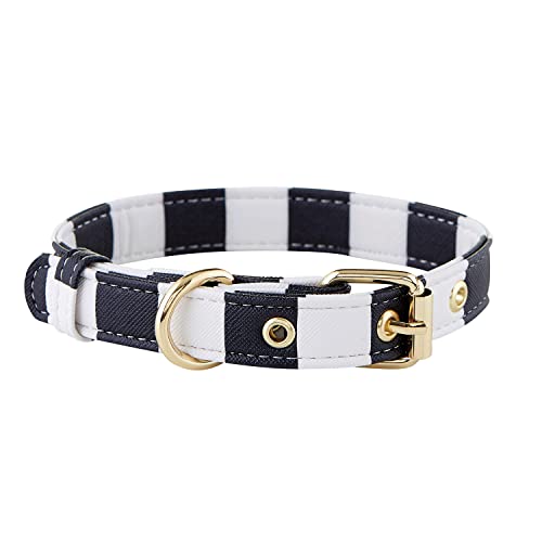 Santa Barbara Design Studio Hundehalsband, Kunstleder, 25,4 cm – 38,1 cm, Größe L, Cabana von Santa Barbara Design Studio