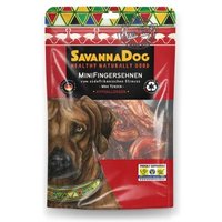 SavannaDog Mini-Fingersehnen Strauss 100g von SavannaDog