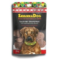 SavannaDog vom südafrikanischen Strauß 60g Taler mit Grapefruit von SavannaDog