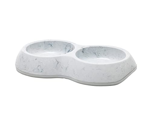 Futternapf Delice Double Marble 2X 0,2L-Ø15cm von Savic