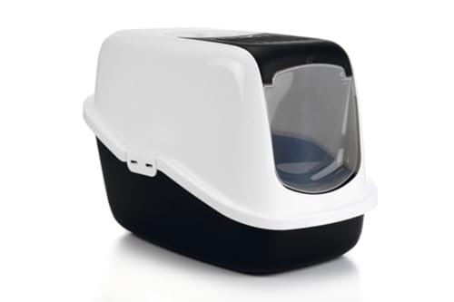 Katzentoilette "NESTOR" schwarz 56 x 39 x 38,5 cm Katzentoilette "NESTOR" schwarz 56 x 39 x 38,5 cm von Savic