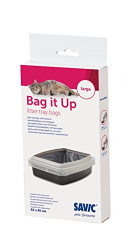 Savic Bag It Up Große Einlagen für Katzentoiletten, 46 cm von Savic