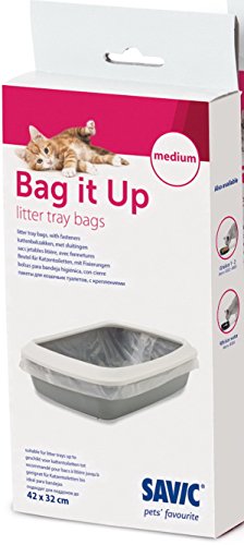 Savic Tasche It Up Müllbeutel für Katzentoiletten, mittel, 42 cm von Savic