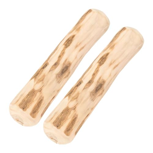 Hundekauspielzeug aus Holz, Kaffee-Holz, Hundekaustab für regelmäßiges Kauen, 100% natürliches Spielzeug sicher, Hundezahnreinigung & Stressabbau, Bio-Spielzeug geeignet für große Hunde und Welpen bis von Sbyzm