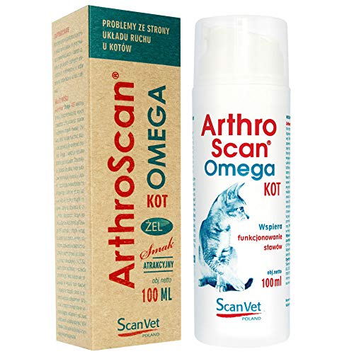 SCANVET ArthroScan Omega 100ml für Gelenke Nachfüllfuttermittel für Katzen von ScanVet