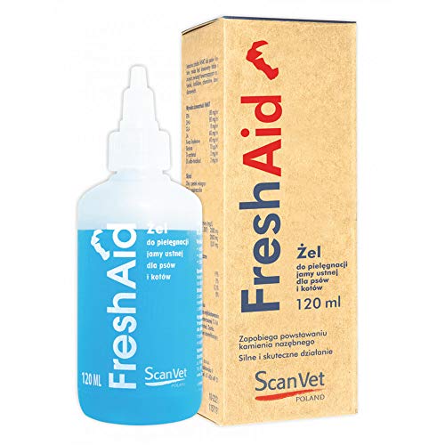 SCANVET FreshAid 112ml Mundpflege-Gel Psa/Katze von ScanVet