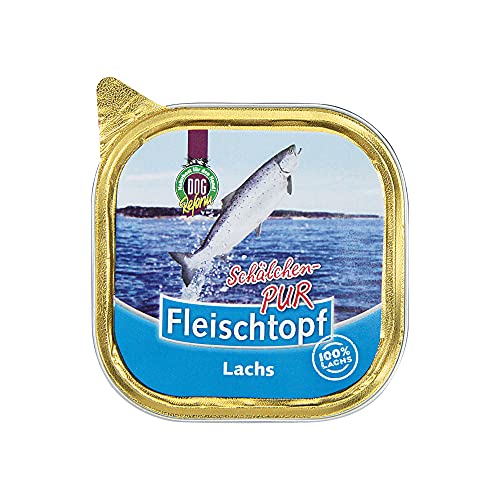 DOGREFORM Fleischtopf Schälchen PUR Lachs getreidefrei 1x200g von Schecker