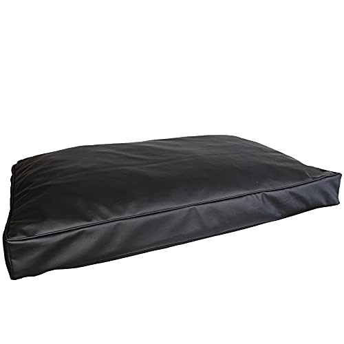 Hundekissen Torridon schwarzes Liegekissen für Hunde 115 x 70 x 13 cm von Schecker