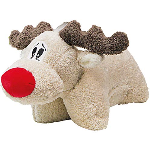 Kopfkissen Red Nose Elch für Hunde - Weihnachten - Kuscheln und Spielen im einem von Schecker