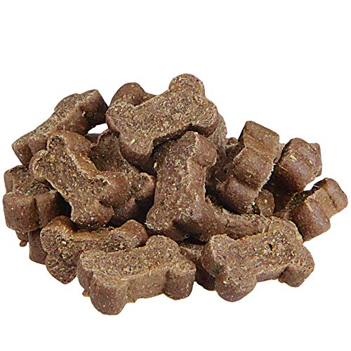 Schecker 200g Mini Soft Knochen mit Pferd & Kartoffel - Glutenfrei - Getreidefreie Hundekekse Hundeleckerli von Schecker