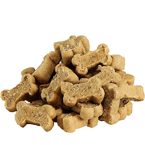 Schecker Hundeleckerli - Mini Soft Knochen mit Strauß & Kartoffel - glutenfrei - Hundekekse - Hundesanacks - 3 x 200 g von Schecker