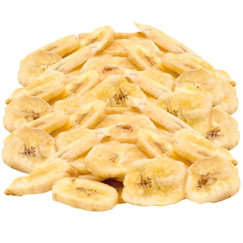 Schecker Hundeleckerli - Bananen Chips - mit Kokosöl - glutenfrei - ohne Zuckerzusatz - reich an Eisen 1 kg von Schecker