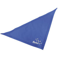 Schecker - Besticktes Halstuch Pfotenspur + Name [65cm - Royalblau] von Schecker