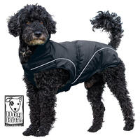 Schecker - DogBite Winterjacke, gefüttert - Farbe: Schwarz [45cm] von Schecker