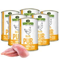 Schecker - Huhn PUR [6 x 410g] von Schecker