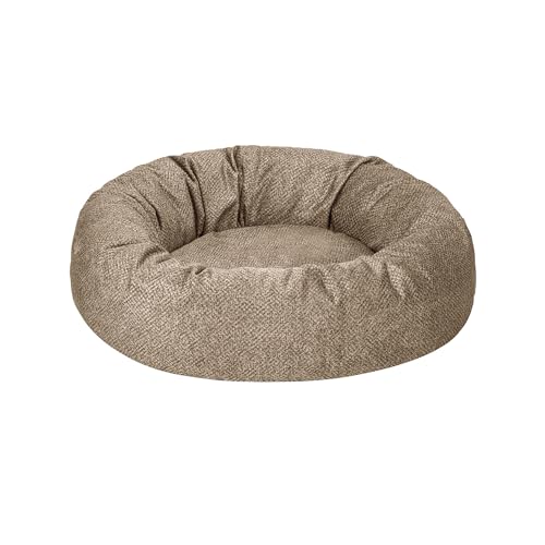 Schecker Hundebett - Bensersiel - Oeko-Tex-zertifizierter Stoff 70 cm Braun von Schecker