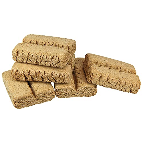 Schecker Hundekuchen - das extraharte Hundebrot mit würzigem Geschmack - 2 kg Hundekekse von Schecker