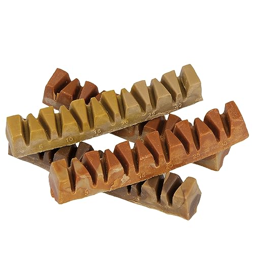 Schecker Hundeleckerli - Veggie Jaw Bone - 3 x 140 g - Zahnpflege - glutenfrei - vegetarisch - ohne Zuckerzusatz von Schecker