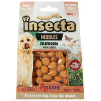 Schecker - Insecta Nibbles Silkworm (Seidenraupe &  Karotte) [100g] von Schecker