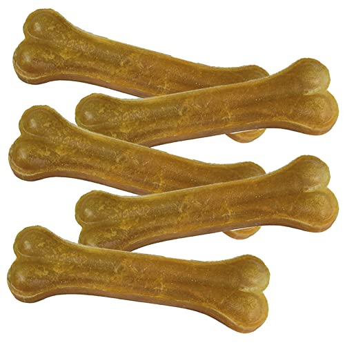 Schecker Hundesnack - Kaustick - 5 STK. ?? 16 cm 450g - mit zahnreinigender Wirkung - Zahnsteinentferner von Schecker