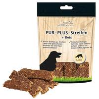 Schecker - PUR Plus Streifen Lamm + Reis [100g] von Schecker