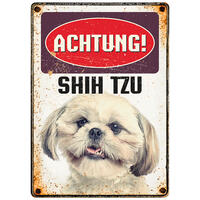 Schecker - Plenty Gifts Warnschilder [Shih-Tzu] von Schecker