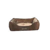 Schecker - SCRUFFS® Chester Box Bett - Chocolate - [75 x 60 cm] von Schecker