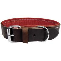 Schecker - Schecker Hunde-Halsband "Moorfeuer", Farbe: braun-feuerrot [45 cm lang x 20 mm breit] von Schecker