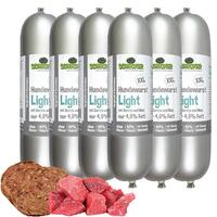 Schecker - Schecker Hundewurst XXL Light [6 x 800g] von Schecker