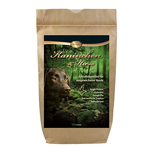 Schecker Trockenfutter - Kaninchen und Hirse - Premium Hundefutter - mit spezielle Kräutermischung - 3 kg von Schecker