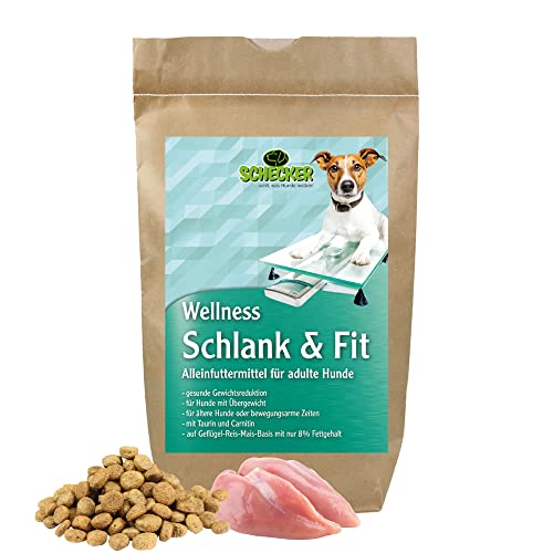 Schecker Trockenfutter Wellness Schlank und Fit - Geflügel 1,5 kg von Schecker