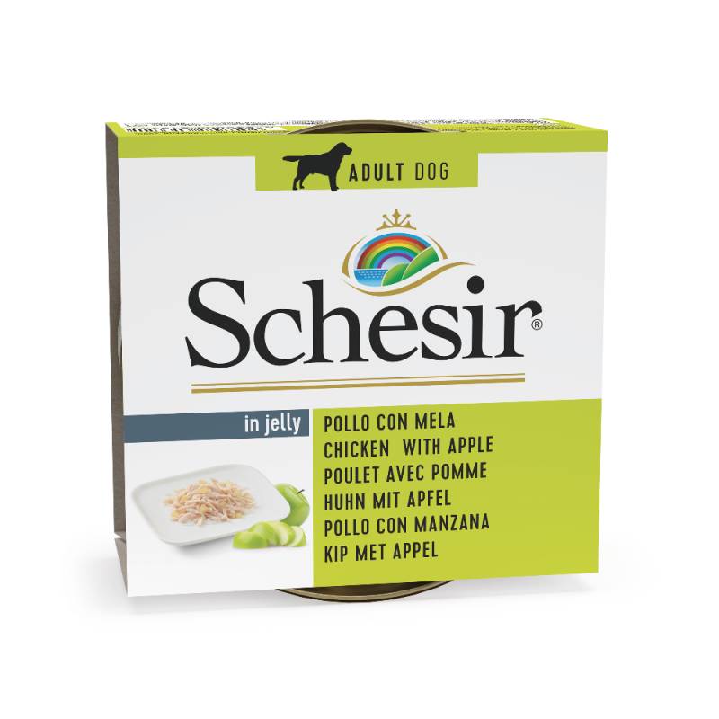 Schesir 6 x 150 g - Huhn mit Apfel von Schesir