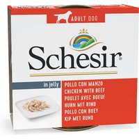 Schesir 6 x 150 g - Huhn mit Rind von Schesir