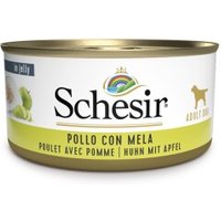 Schesir Adult 18x150g Huhn mit Apfel von Schesir