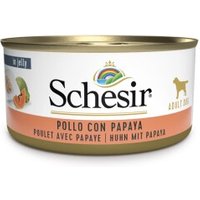 Schesir Adult 18x150g Huhn mit Papaya von Schesir