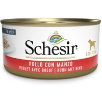 Schesir Adult 18x150g Huhnfilet mit Rind von Schesir