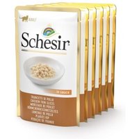 Schesir Adult 6x85g Geschnetzeltes mit Huhn von Schesir